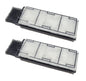 Lifegard Aquatics HOF Hang on Filter Replacement Cartridge, 2-Pack