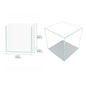Lifegard Aquatics 12 Gallon Nano Cube Rimless Low Iron Ultra Clear Aquarium NO FREE FREIGHT