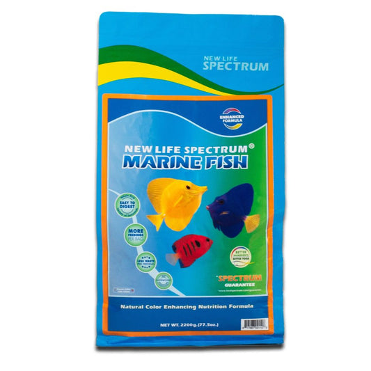 New Life Spectrum Marine Fish, Regular Pellet, 1mm-1.5mm, 2200 grams