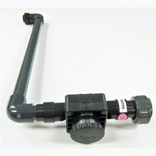 Red Sea Reefer Peninsula 650 Replacement Sump Valved Downpipe (Red Sea Part # 42390)