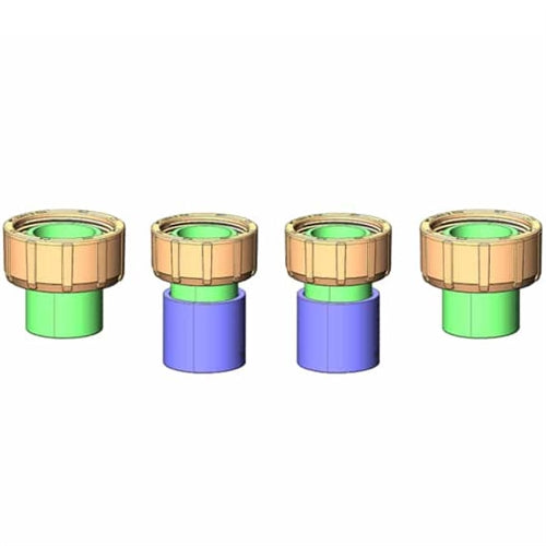 Red Sea Reefer 350 G2 to 625 G2 USA Plumbing Conversion Set (Red Sea Part # RS42657USA)