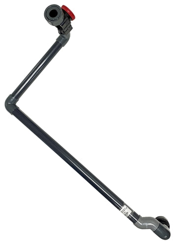 Red Sea Reefer-S 1000 Replacement Sump Valved Downpipe Main (Red Sea Part # 43419)