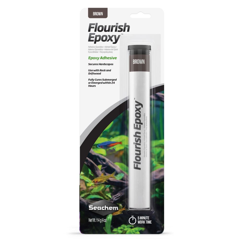 SeaChem Flourish Epoxy Brown 4 oz