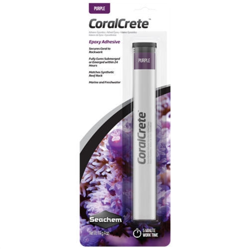 Seachem CoralCrete Purple Epoxy, 4 oz