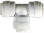 SpectraPure Push Tee Union 0.25" Tubing Quick-Connect (DM-70-4)