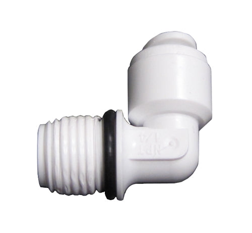 SpectraPure Male Push Elbow (1/4 inch Tubing x 1/4 inch MPT)