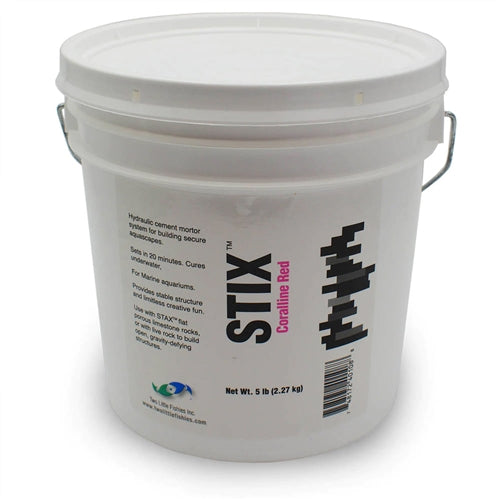 Two Little Fishies STIX Coralline Red Cement Mortar System, 5 lb