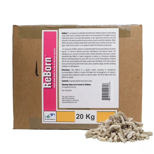 Two Little Fishies Reborn Calcium Reactor Media, 20 Kilo