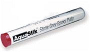 Two Little Fishies Aquastik Aquarium Epoxy Putty, Stone Grey, 4 oz